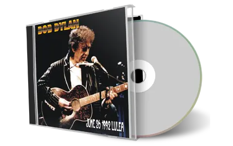 Artwork Cover of Bob Dylan 1992-06-26 CD Lulea Audience