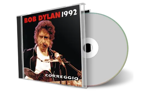 Artwork Cover of Bob Dylan 1992-07-05 CD Correggio Audience