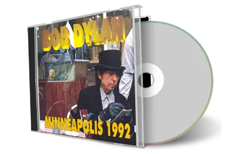 Artwork Cover of Bob Dylan 1992-08-29 CD Minneapolis Audience