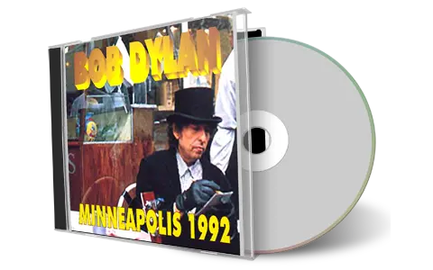 Artwork Cover of Bob Dylan 1992-08-30 CD Minneapolis Audience