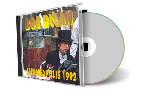 Artwork Cover of Bob Dylan 1992-08-31 CD Minneapolis Audience