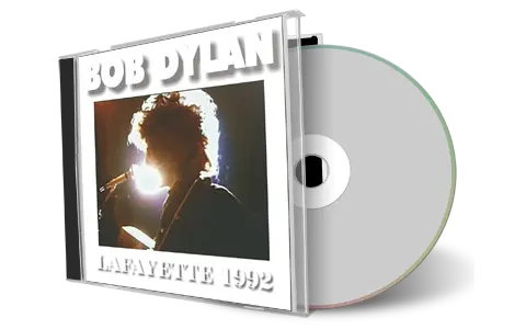 Artwork Cover of Bob Dylan 1992-09-13 CD Lafayette Audience