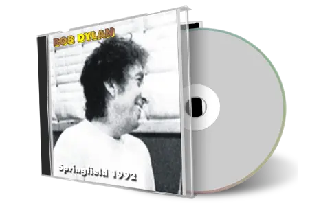 Artwork Cover of Bob Dylan 1992-10-28 CD Springfield Audience