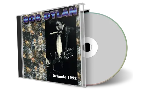 Artwork Cover of Bob Dylan 1992-11-12 CD Orlando Audience