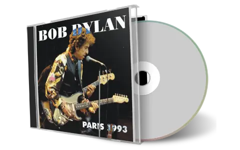 Artwork Cover of Bob Dylan 1993-02-23 CD Paris Soundboard