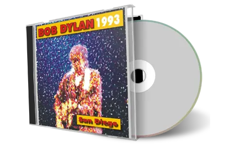 Artwork Cover of Bob Dylan 1993-10-03 CD San Diego Audience