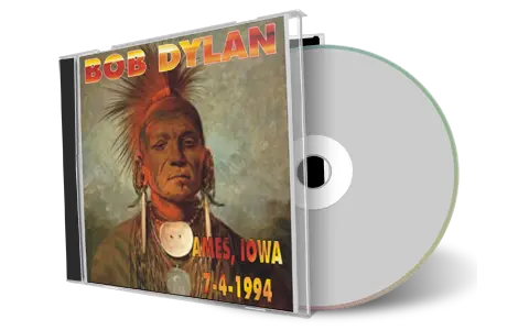 Artwork Cover of Bob Dylan 1994-04-07 CD Ames Audience