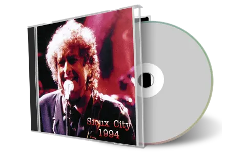 Artwork Cover of Bob Dylan 1994-04-26 CD Sioux City Audience