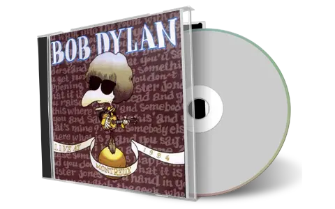 Artwork Cover of Bob Dylan 1994-07-12 CD Montreux Audience