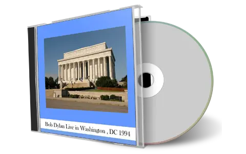Artwork Cover of Bob Dylan 1994-10-31 CD Washington Audience