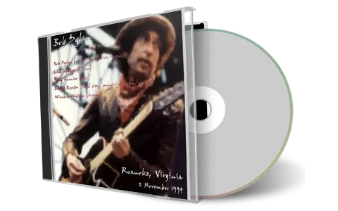 Artwork Cover of Bob Dylan 1994-11-02 CD Roanoke Audience