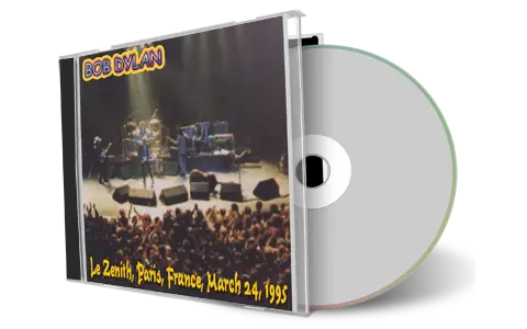 Artwork Cover of Bob Dylan 1995-03-24 CD Paris Audience