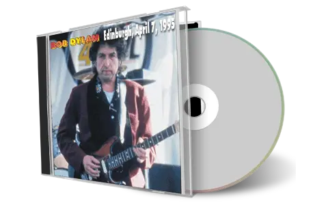 Artwork Cover of Bob Dylan 1995-04-07 CD Edinburgh Audience