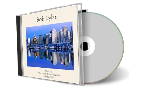 Artwork Cover of Bob Dylan 1998-05-13 CD Vancouver Audience