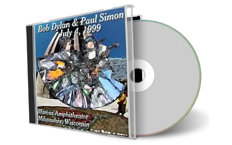 Artwork Cover of Bob Dylan 1999-07-04 CD Milwaukee Audience