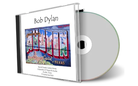 Artwork Cover of Bob Dylan 1999-09-15 CD Austin Audience