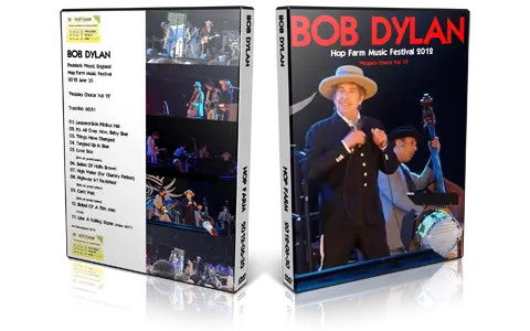 Artwork Cover of Bob Dylan 2012-06-30 DVD Paddock Wood Audience