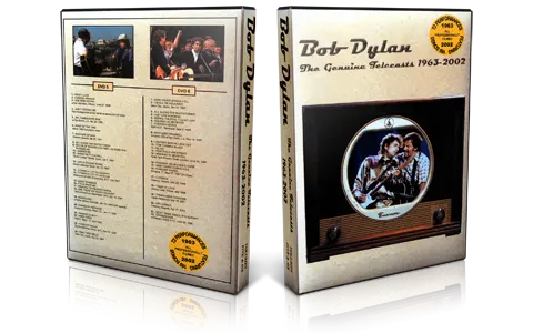 Artwork Cover of Bob Dylan Compilation DVD The Genuine Telecasts 1963-2002 Vol 5-6 Proshot