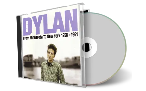 Artwork Cover of Bob Dylan Compilation CD Minnesota To New York 1958-1961 Soundboard