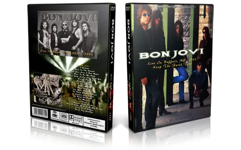 Artwork Cover of Bon Jovi 1993-02-17 DVD Buffalo Proshot