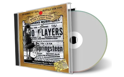 Artwork Cover of Bruce Springsteen 1975-12-17 CD Buffalo Audience