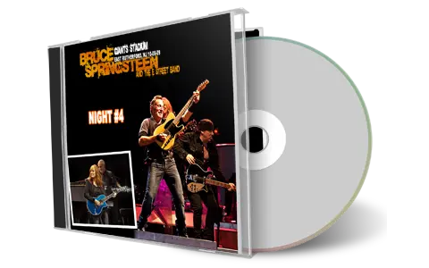 Artwork Cover of Bruce Springsteen 2009-10-08 CD East Rutherford Audience