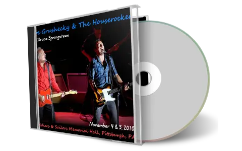 Artwork Cover of Bruce Springsteen 2010-11-04 CD Pittsburgh Audience