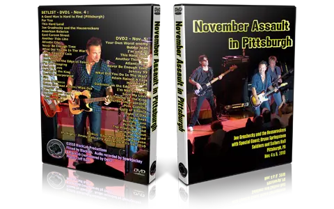 Artwork Cover of Bruce Springsteen 2010-11-05 CD Pittsburgh Audience