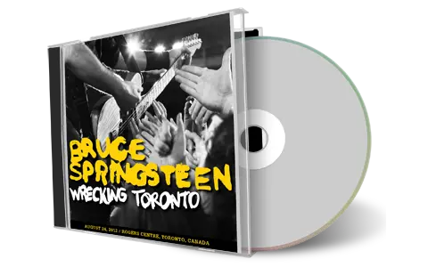 Artwork Cover of Bruce Springsteen 2012-08-24 CD Toronto Audience