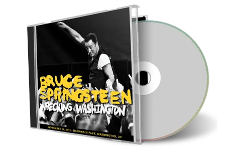 Artwork Cover of Bruce Springsteen 2012-09-14 CD Washington Audience