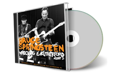 Artwork Cover of Bruce Springsteen 2012-09-19 CD East Rutherford Audience