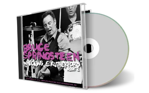 Artwork Cover of Bruce Springsteen 2012-09-21 CD East Rutherford Audience