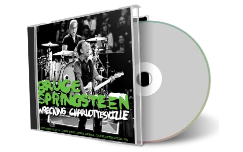 Artwork Cover of Bruce Springsteen 2012-10-23 CD Charlottesville Audience