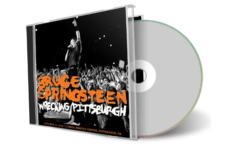 Artwork Cover of Bruce Springsteen 2012-10-27 CD Pittsburgh Audience