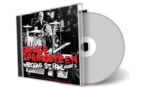 Artwork Cover of Bruce Springsteen 2012-11-11 CD St Paul Audience