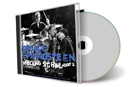 Artwork Cover of Bruce Springsteen 2012-11-12 CD St Paul Audience