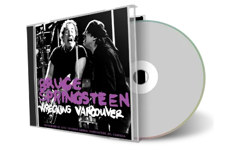 Artwork Cover of Bruce Springsteen 2012-11-26 CD Vancouver Audience