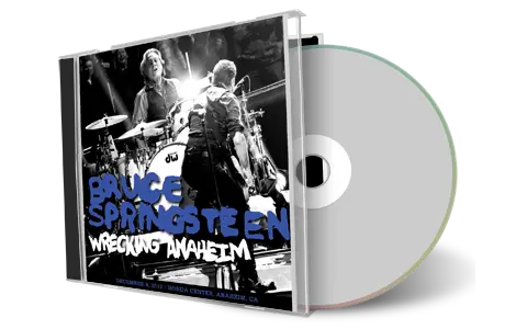 Artwork Cover of Bruce Springsteen 2012-12-04 CD Anaheim Audience