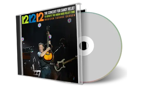 Artwork Cover of Bruce Springsteen 2012-12-12 CD New York City Soundboard