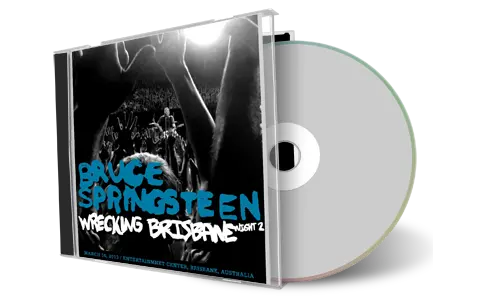Artwork Cover of Bruce Springsteen 2013-03-16 CD Brisbane Audience