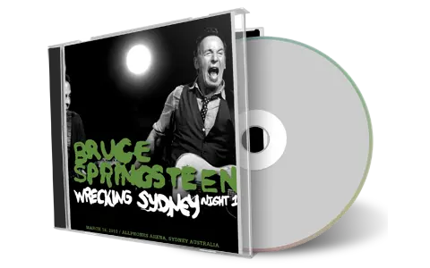 Artwork Cover of Bruce Springsteen 2013-03-18 CD Sydney Audience