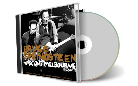 Artwork Cover of Bruce Springsteen 2013-03-26 CD Melbourne Audience