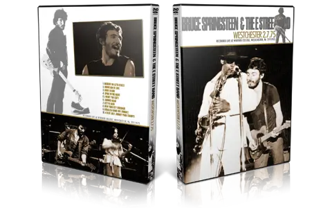 Artwork Cover of Bruce Springsteen 1975-02-07 DVD Chester Audience