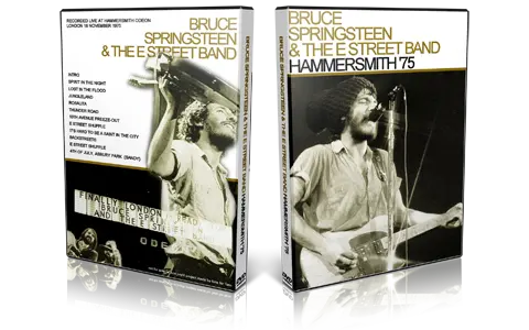 Artwork Cover of Bruce Springsteen 1975-11-18 DVD London Proshot