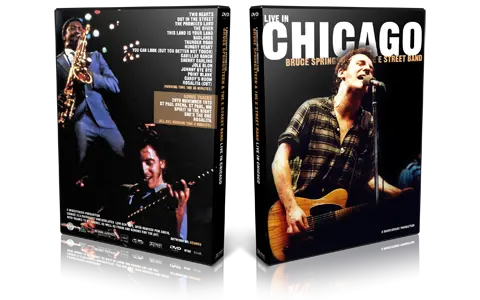 Artwork Cover of Bruce Springsteen 1981-09-08 DVD Chicago Audience