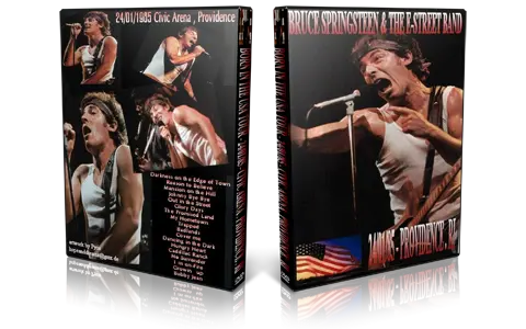 Artwork Cover of Bruce Springsteen 1985-01-24 DVD Providence Audience