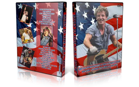 Artwork Cover of Bruce Springsteen 1985-06-21 DVD Milan Audience