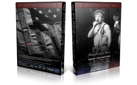 Artwork Cover of Bruce Springsteen 1985-06-29 DVD Paris Proshot