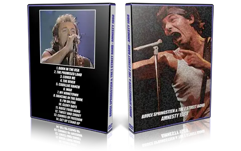 Artwork Cover of Bruce Springsteen 1988-10-15 DVD Buenos Aires Proshot