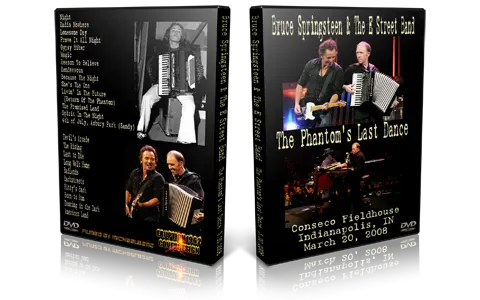 Artwork Cover of Bruce Springsteen 2008-03-20 DVD Indianapolis Audience